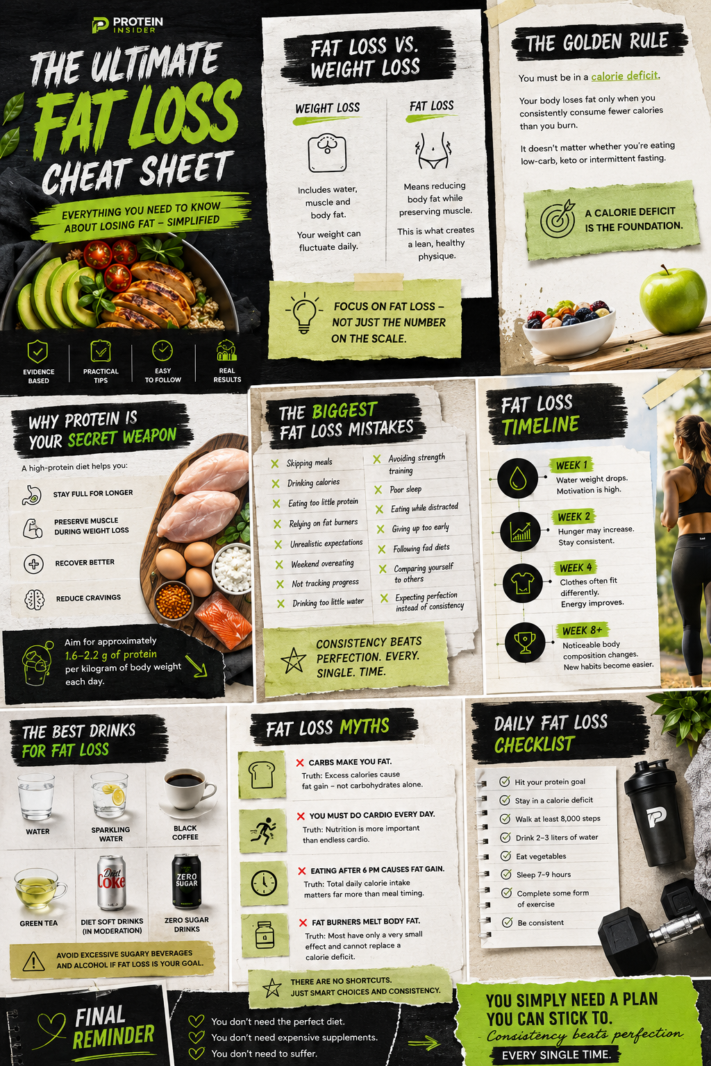 The Ultimate Fat Loss Cheat Sheet preview