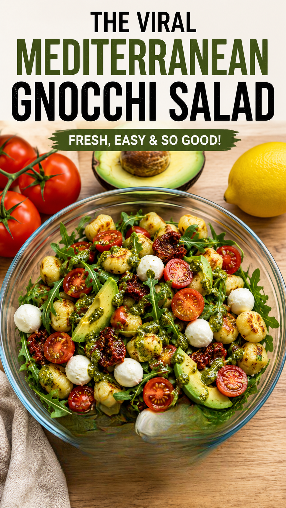 Mediterranean Gnocchi Salad