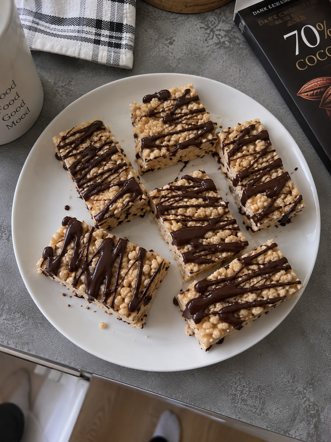Protein Rice Cake Bars