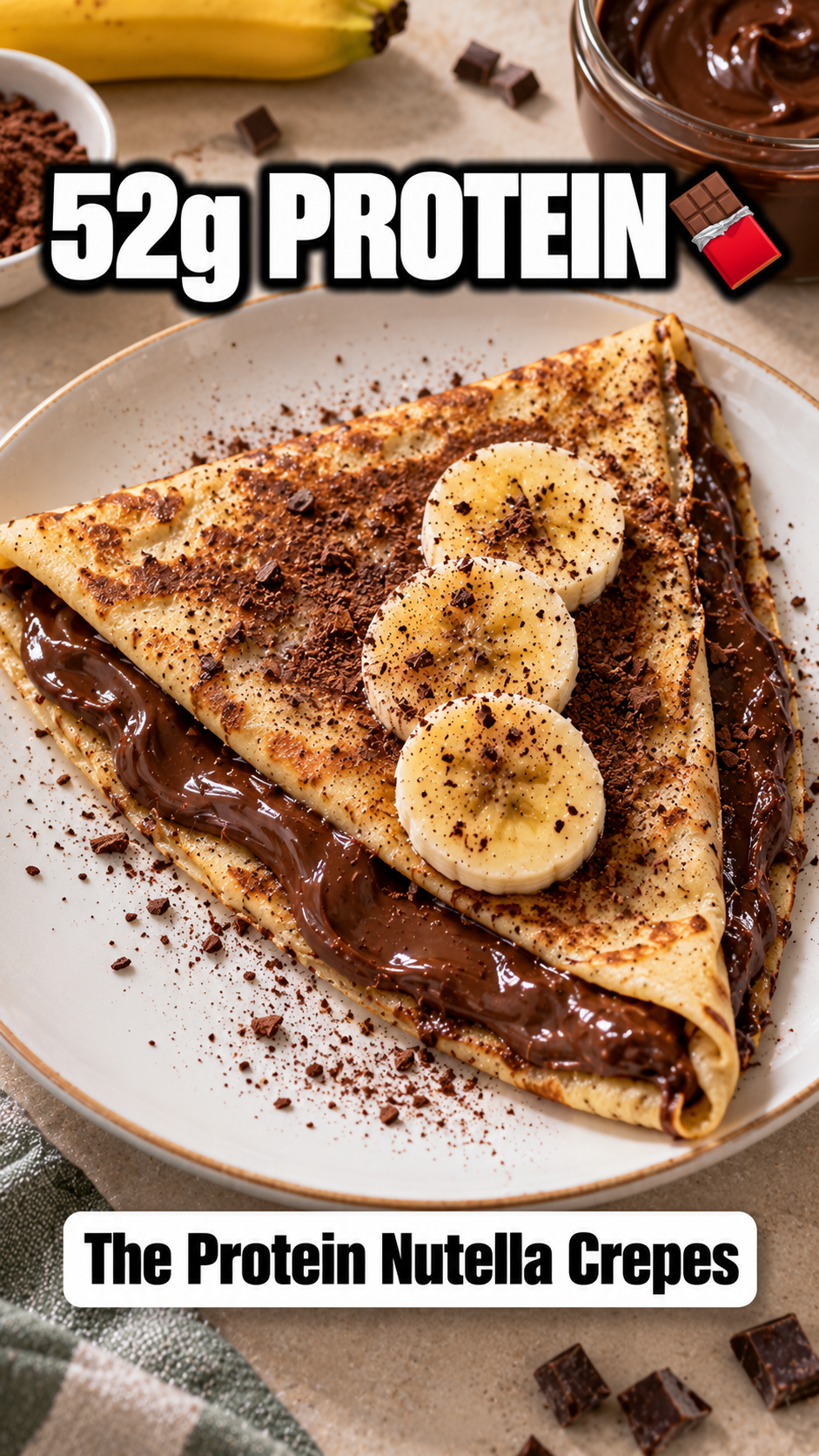 Nutella Banana Crêpes